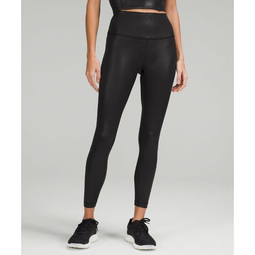 – Wunder Train Leggings mit hohem Bund Foil für Frauen – 64 cm – Größe 0 - lululemon - Modalova