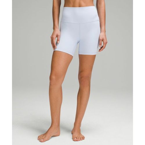 – Align Shorts mit hohem Bund für Frauen – 15 cm – Blau/Pastel – Größe 12 - lululemon - Modalova