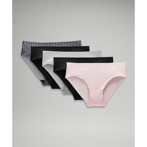 – InvisiWear Bikini-Unterwäsche mit mittelhohem Bund 5er-Pack für Frauen – Größe L - lululemon - Modalova