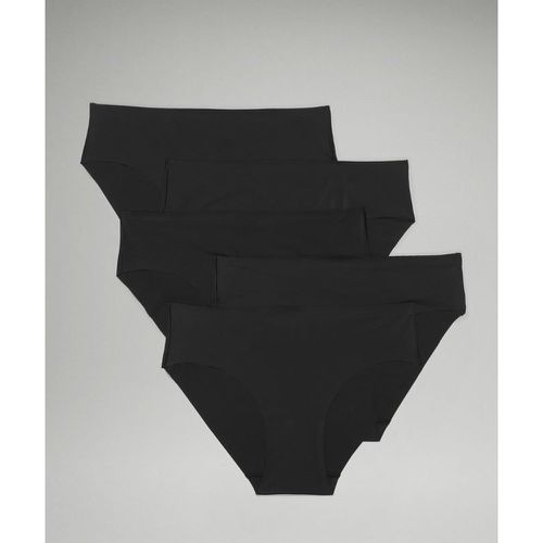 – InvisiWear Bikini-Unterwäsche mit mittelhohem Bund 5er-Pack für Frauen – Schwarz – Größe L - lululemon - Modalova