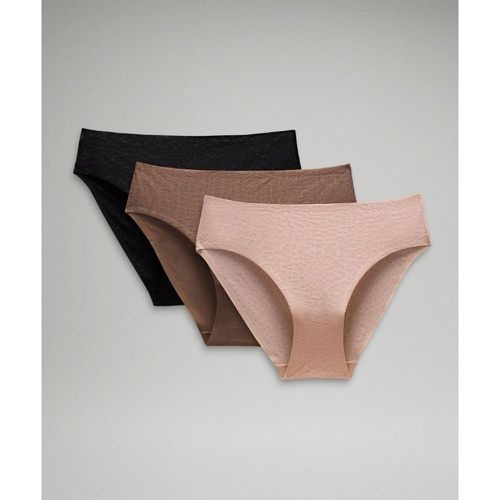 – InvisiWear Bikini-Unterwäsche mit Performance-Spitze und mittelhohem Bund 3er-Pack für Frauen – Größe L - lululemon - Modalova