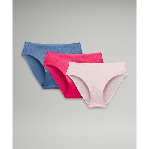 – InvisiWear Bikini-Unterwäsche mit Performance-Spitze und mittelhohem Bund 3er-Pack für Frauen – Größe 2XL - lululemon - Modalova