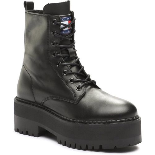 Stivaletti - Tjw Boot Zip Up EN0EN02305 Black BDS - Tommy Jeans - Modalova