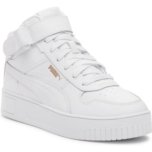 Sneakers - Carina Street Mid 392337 01 White- White- Gold - Puma - Modalova
