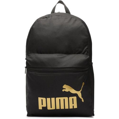 Zaino - Phase Backpack 079943 03 Black-Golden Logo - Puma - Modalova