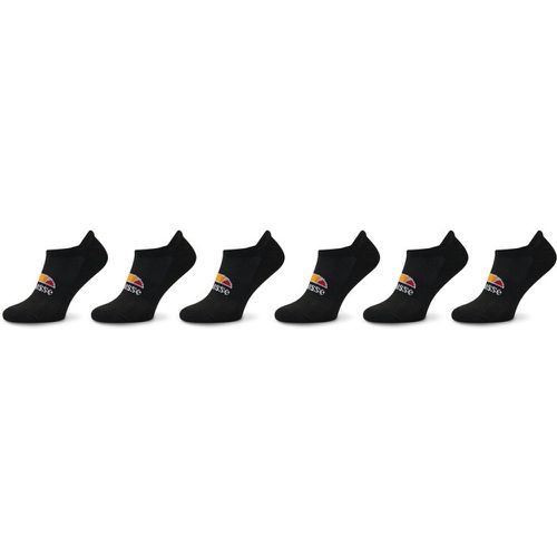 Set di 6 paia di calzini corti unisex - Reban Trainer Linear SBMA2301 Black 011 - Ellesse - Modalova