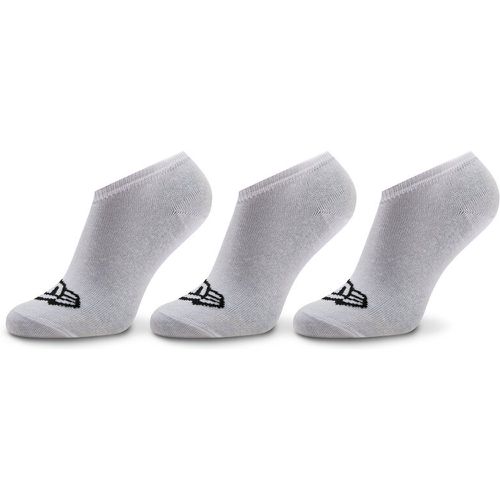 Set di 3 paia di calzini corti unisex - Flag Sneaker Sock 13113638 Bianco - new era - Modalova