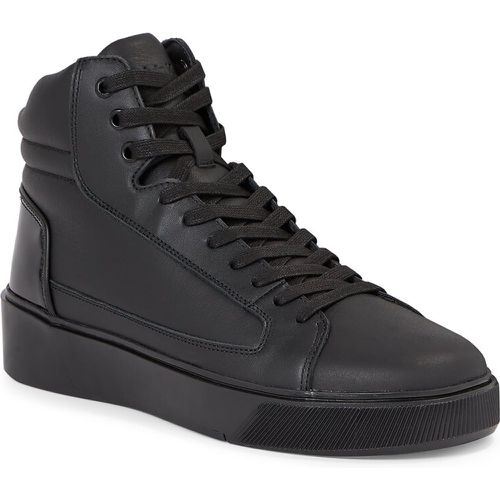 Sneakers - High Top Lace Up Inv Stitch HM0HM01164 Triple Black 0GJ - Calvin Klein - Modalova