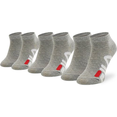 Set di 3 paia di calzini lunghi da bambini - Calza Invisible F8199/3 Grey 400 - Fila - Modalova