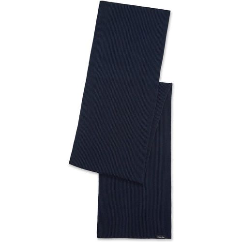 Scialle - Classic Cotton Rib Knit Scarf K50K510996 Ck Navy BA7 - Calvin Klein - Modalova