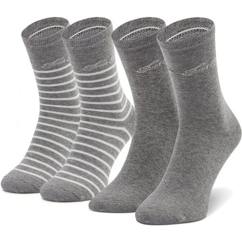 Set di 2 paia di calzini lunghi da donna - 9880 Grey 150 - Tom Tailor - Modalova