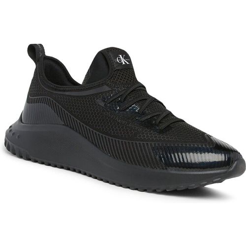 Sneakers - Eva Runner Sock Laceup YM0YM00770 Triple Black 0GT - Calvin Klein Jeans - Modalova