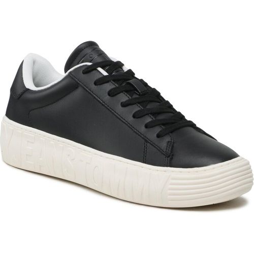 Sneakers - Leather Outsole EM0EM01213 Black BDS - Tommy Jeans - Modalova