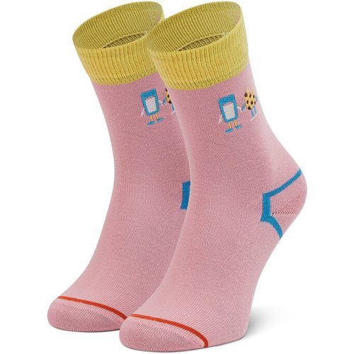Calzini lunghi da bambini - KBECM01-3000 Rosa - Happy Socks - Modalova
