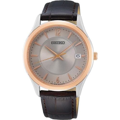 Orologio - Classic SUR422P1 Brown/Gold - Seiko - Modalova