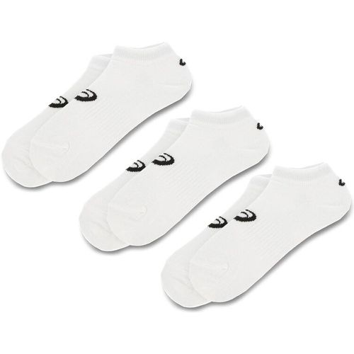 Set di 3 paia di calzini corti unisex - 3PPK Ped Sock 155206 White 0001 - ASICS - Modalova