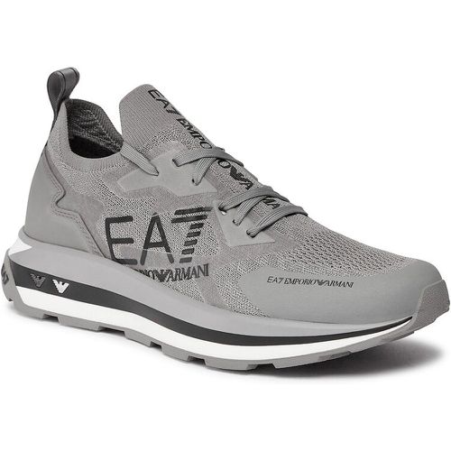 Sneakers - X8X113 XK269 S864 Grey Flannel+Black - EA7 Emporio Armani - Modalova