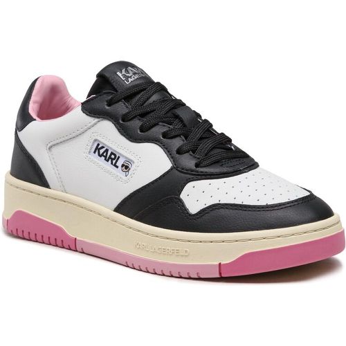 Sneakers - KL63020 Black & White Lthr - Karl Lagerfeld - Modalova