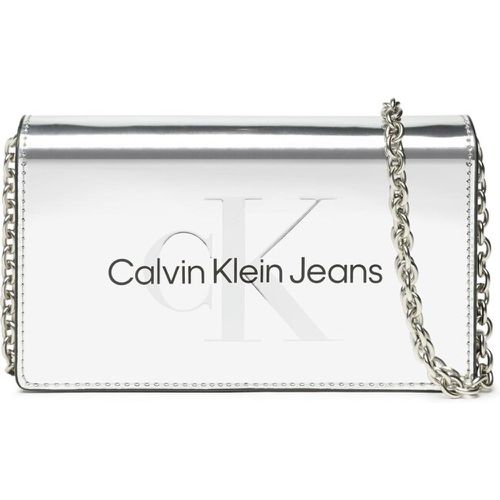 Custodia per cellulare - Sculpted Ew Flap Phone Cb Silver K60K610406 01O - Calvin Klein Jeans - Modalova