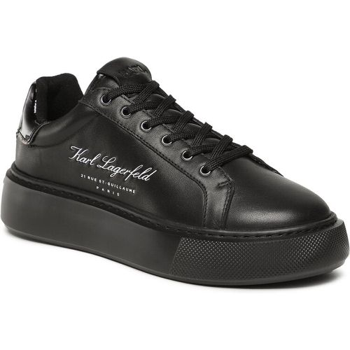 Sneakers - KL62223F Black Lthr/Mono - Karl Lagerfeld - Modalova