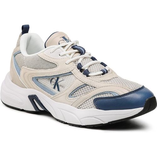 Sneakers - Retro tennis Su-Mesh YM0YM00589 Eggshell/Dark Denim/Iceland Blue 0F8 - Calvin Klein Jeans - Modalova