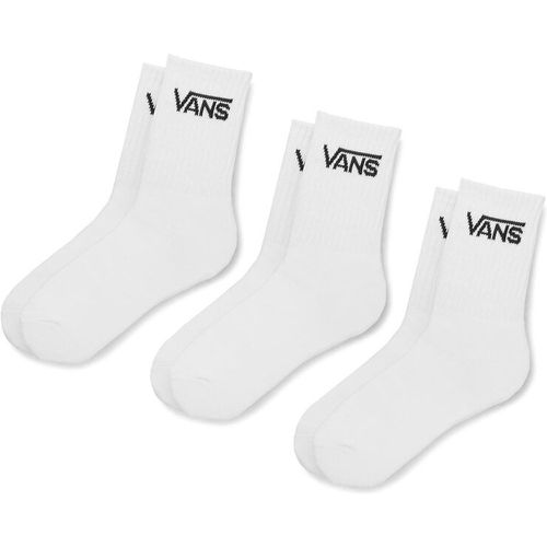 Set di 3 paia di calzini lunghi da donna - Classic Crew VN000XNQWHT White - Vans - Modalova