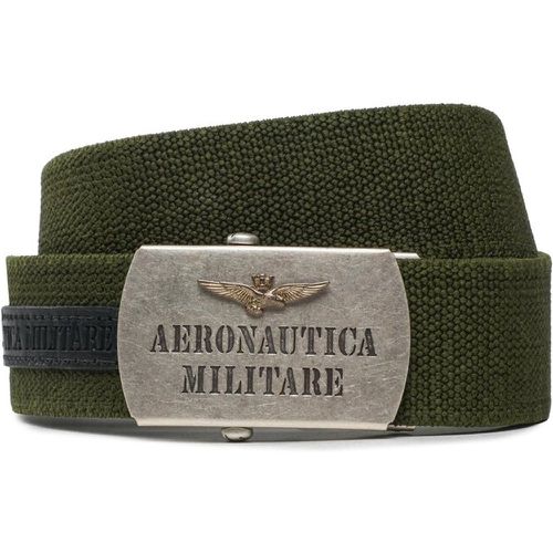 Cintura da uomo - 231CI295CT3111 Verde Militare 07259 - aeronautica militare - Modalova