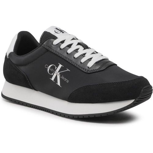 Sneakers - Retro Runner Su/Ny Mono YM0YM00683 Black/White 0GJ - Calvin Klein Jeans - Modalova