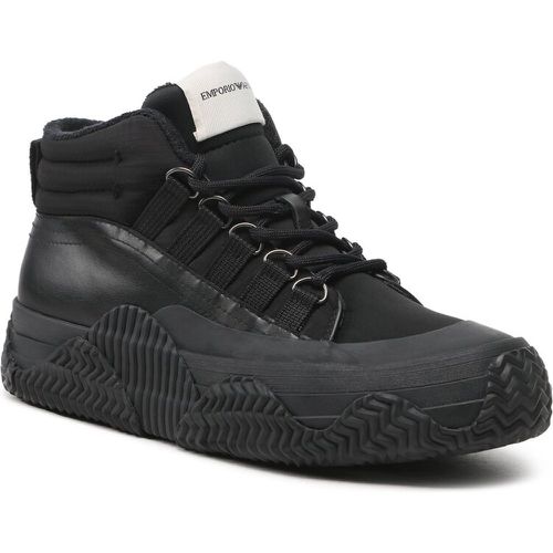 Sneakers - X4Z116 XN738 K001 Black/Black - Emporio Armani - Modalova
