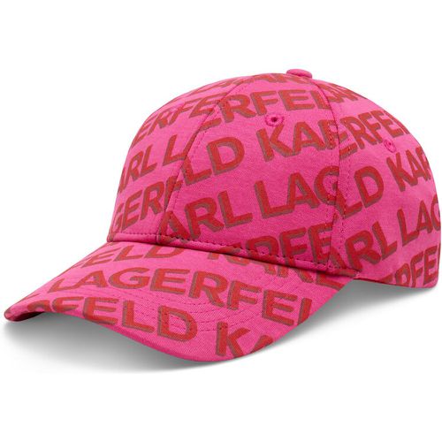 Cappellino - 231W3415 Pink/Red A520 - Karl Lagerfeld - Modalova