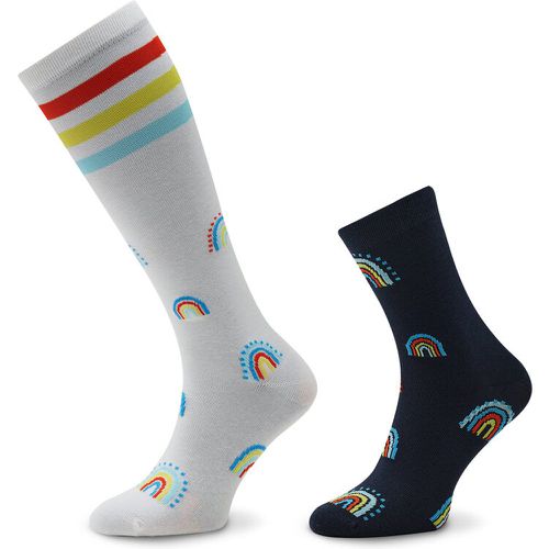 Set di 2 paia di calzini lunghi unisex - Rainbow HN5735 Multicolore - Adidas - Modalova