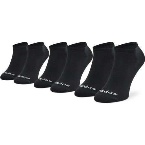 Set di 3 paia di calzini corti unisex - Low Cut 3PP GE6133 Black/White - Adidas - Modalova