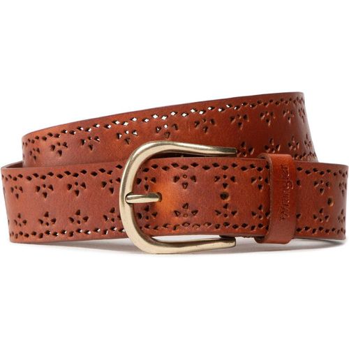 Cintura da donna - Perforated Belt W0J5U1X81 Cognac - Wrangler - Modalova
