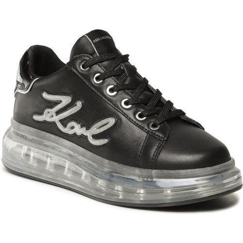 Sneakers - KL62610F Black Lthr W/Silver - Karl Lagerfeld - Modalova