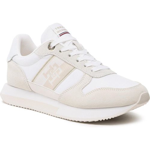 Sneakers - Runner With Th Webbing FW0FW06948 White YBS - Tommy Hilfiger - Modalova