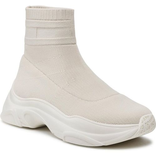 Sneakers - Sock Boot Monocolor EN0EN02105 Light Slit ACU - Tommy Jeans - Modalova