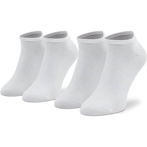 Set di 2 paia di calzini corti da uomo - 342023001 r.43/46 White 300 - Tommy Hilfiger - Modalova