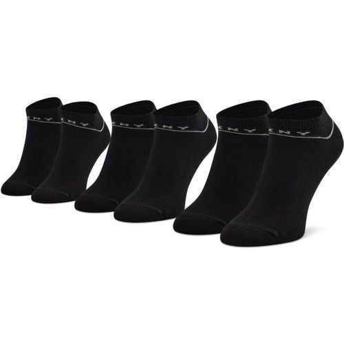 Set di 3 paia di calzini corti da donna - Olivia S4_0002T_DKY Black - DKNY - Modalova