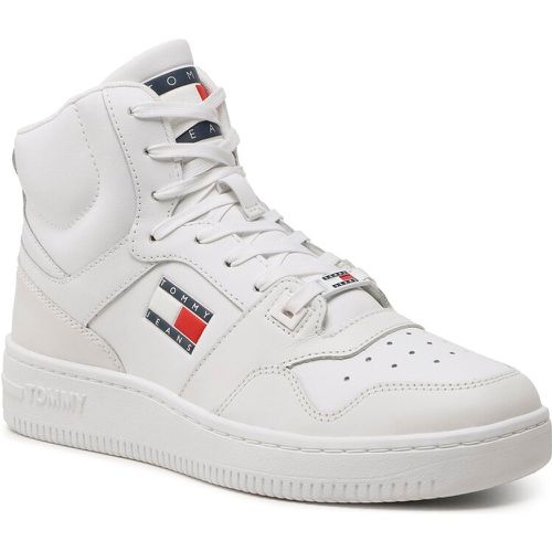 Sneakers - Mid Cut Basket EM0EM01164 White YBR - Tommy Jeans - Modalova