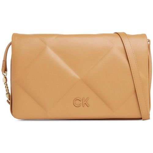 Borsetta - Re-Lock Quilt Shoulder Bag K60K611021 Brown Sugar GA5 - Calvin Klein - Modalova