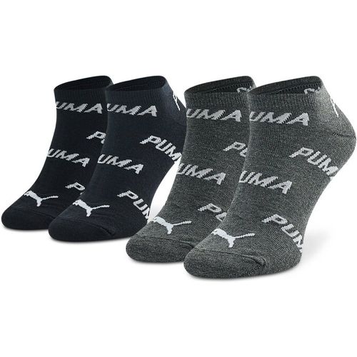 Set di 2 paia di calzini corti unisex - 907947 01 Black/White - Puma - Modalova