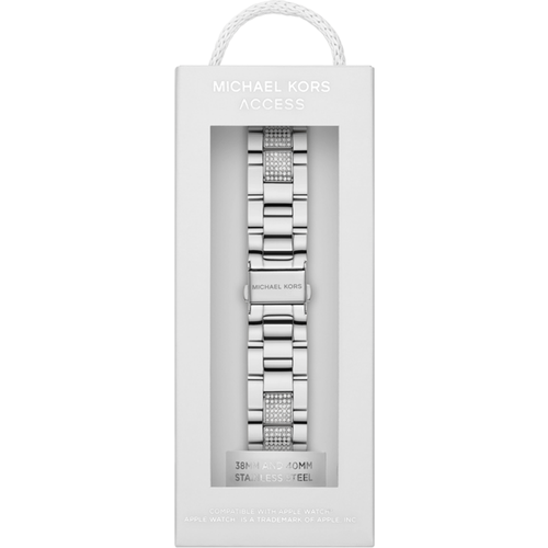 Cinturino intercambiabile per l'orologio - MKS8046 Silver - Michael Kors - Modalova