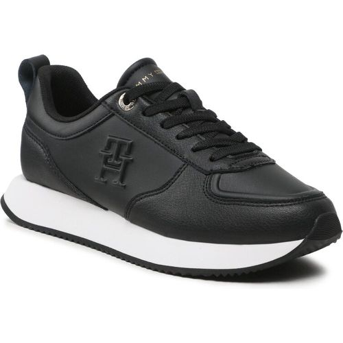 Sneakers - Casual Leather Runner FW0FW07285 Black BDS - Tommy Hilfiger - Modalova