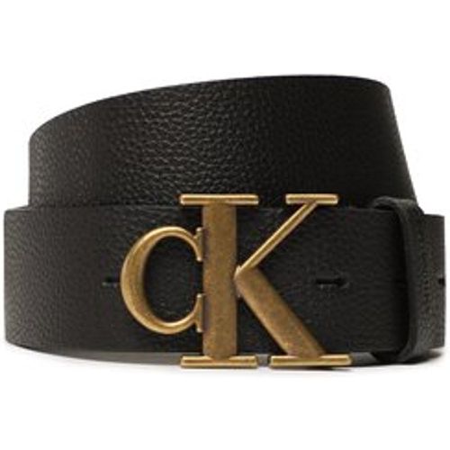 Round Mono Lthr Belt 35Mm K60K610896 - Calvin Klein - Modalova