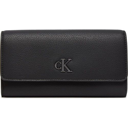 Portafoglio grande da donna Minimal Monogram Long K60K612267 - Calvin Klein Jeans - Modalova