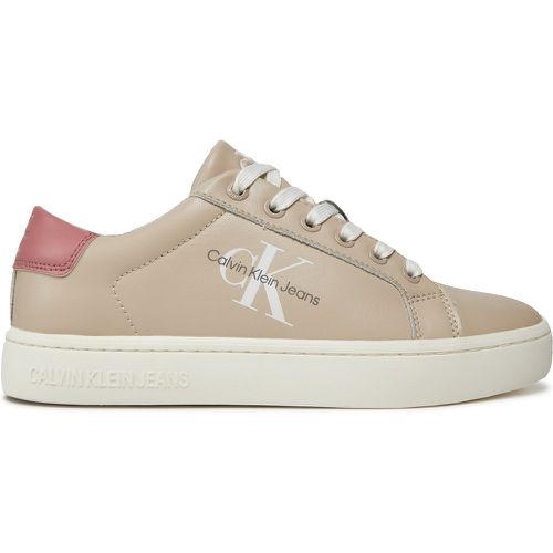 Sneakers Classic Cupsole Laceup YW0YW01269 Écru - Calvin Klein Jeans - Modalova