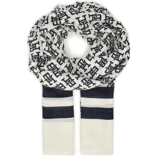 Scialle Beach Summer Mono Scarf AW0AW16030 Écru - Tommy Hilfiger - Modalova