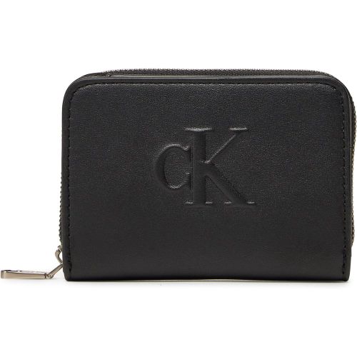 Portafoglio piccolo da donna Sculpted Med Flap Zip Around LV04K1004G - Calvin Klein Jeans - Modalova