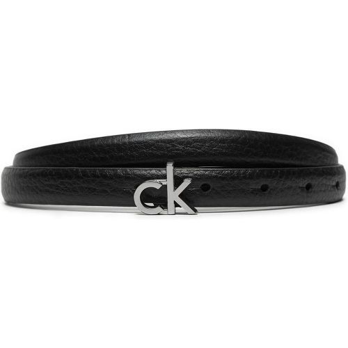 Cintura da donna Ck Thin Belt 1.5cm Pebble K60K612858 - Calvin Klein - Modalova