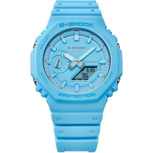 Orologio G-Shock GA-2100-2A2ER Blu - G-SHOCK - Modalova